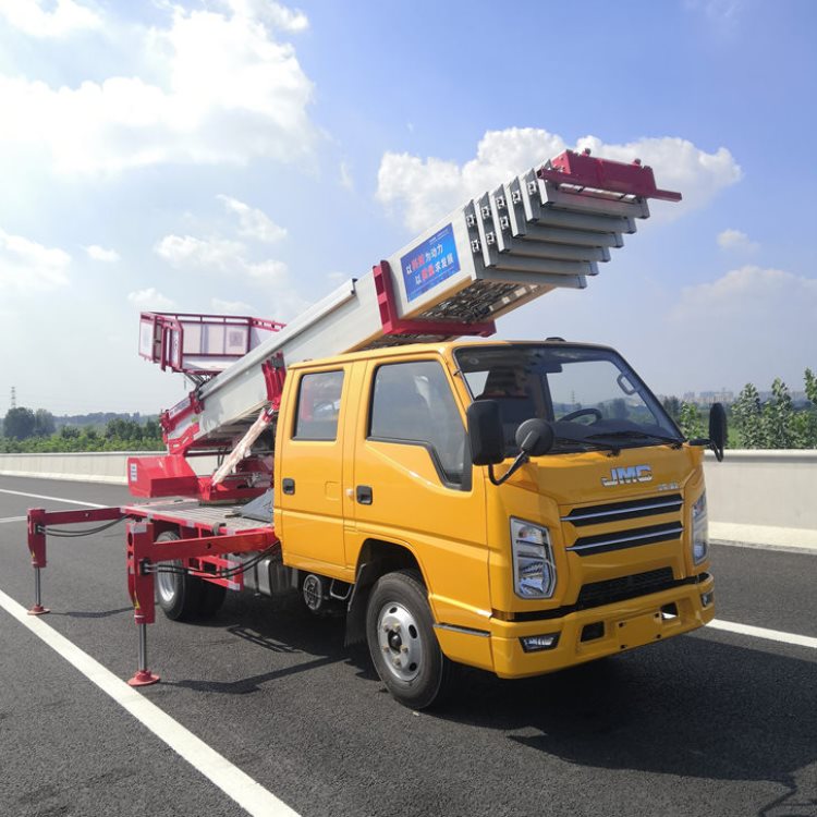 安丘出租云梯车电话 水泥上楼